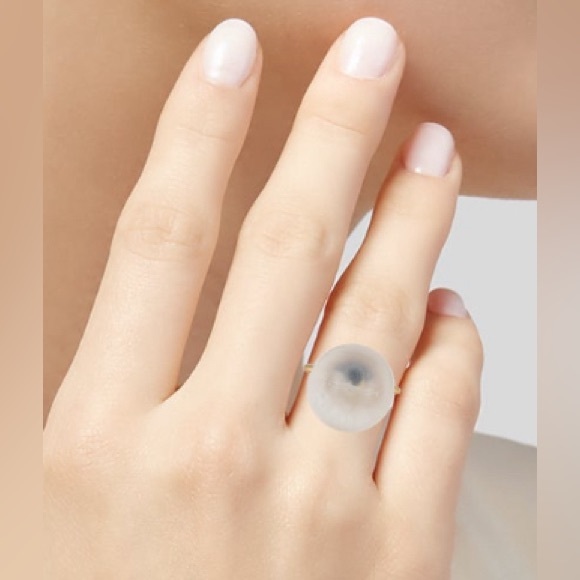 Kate Spade Arctic Friends Penguin Snow Globe Ring Size 7 - Picture 4 of 10